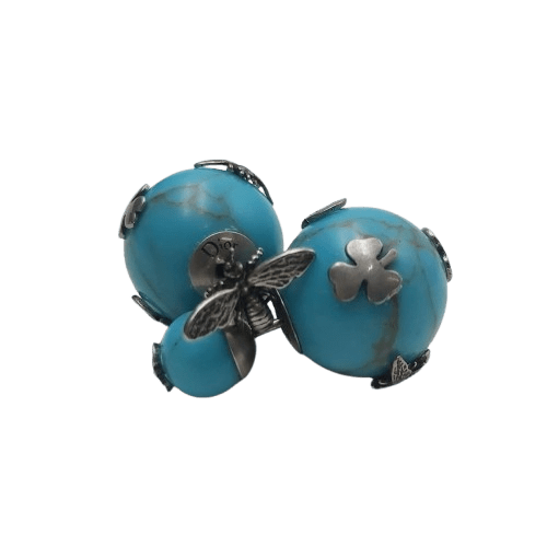 Christian Dior Turquoise Mise en Dior Tribales Earrings