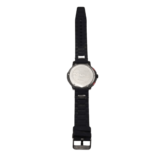 Mens Black Mechanical Police Watch JQ20030 (NA 1345979)