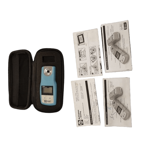 OPTI DIGITAL REFRACTOMETER With Carry Case And Manual