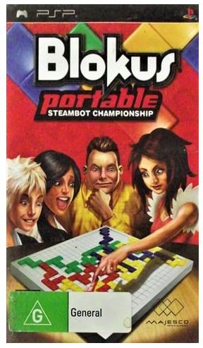 Blokus Portable Steambot Championship PSP Game Cartridge Only Good Condition (GE1353809)