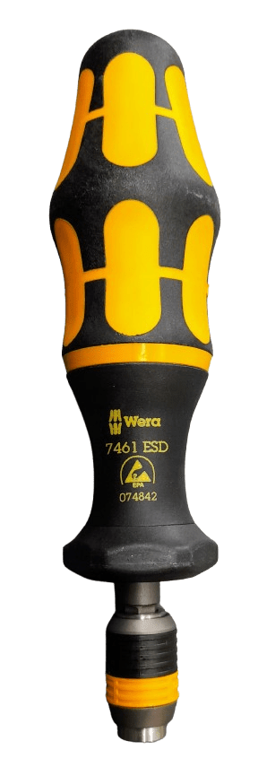 Wera 05074842001 7461 ESD Pre-Settable Hex Torque Screwdriver 1.2Nm Like New