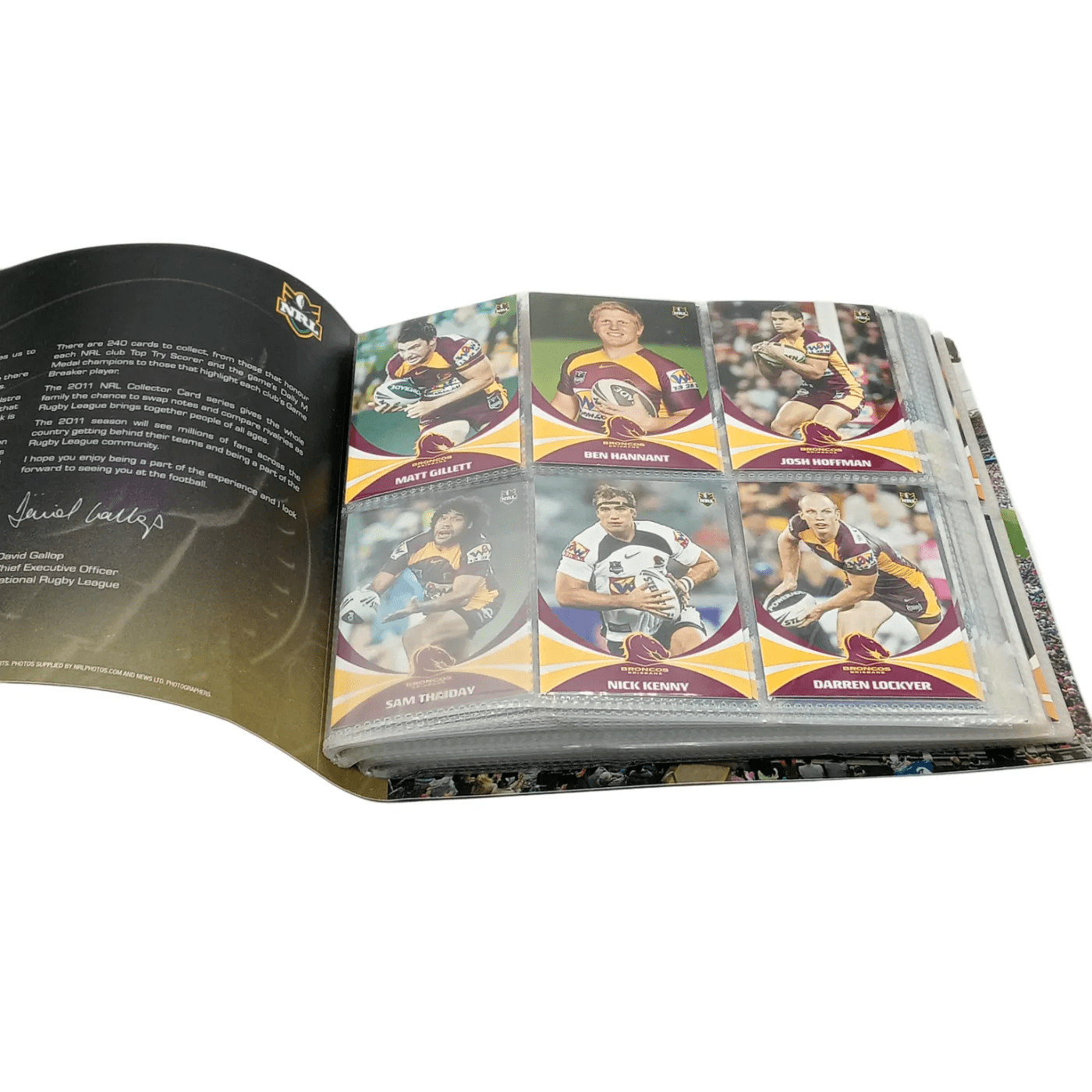 NRL Collector Cards Folder 2011 – Black Edition (WR 1330766)