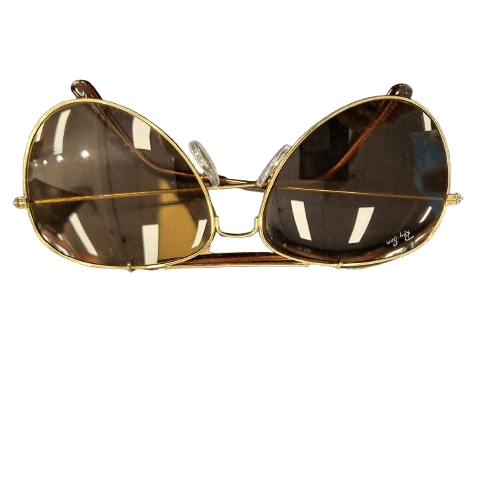 Rayban Sunglasses RB3026 Gold Aviator No Case