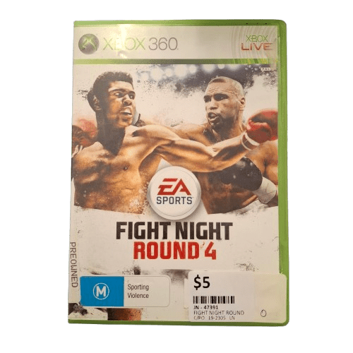 Fight Night Round 4 Xbox 360 Game