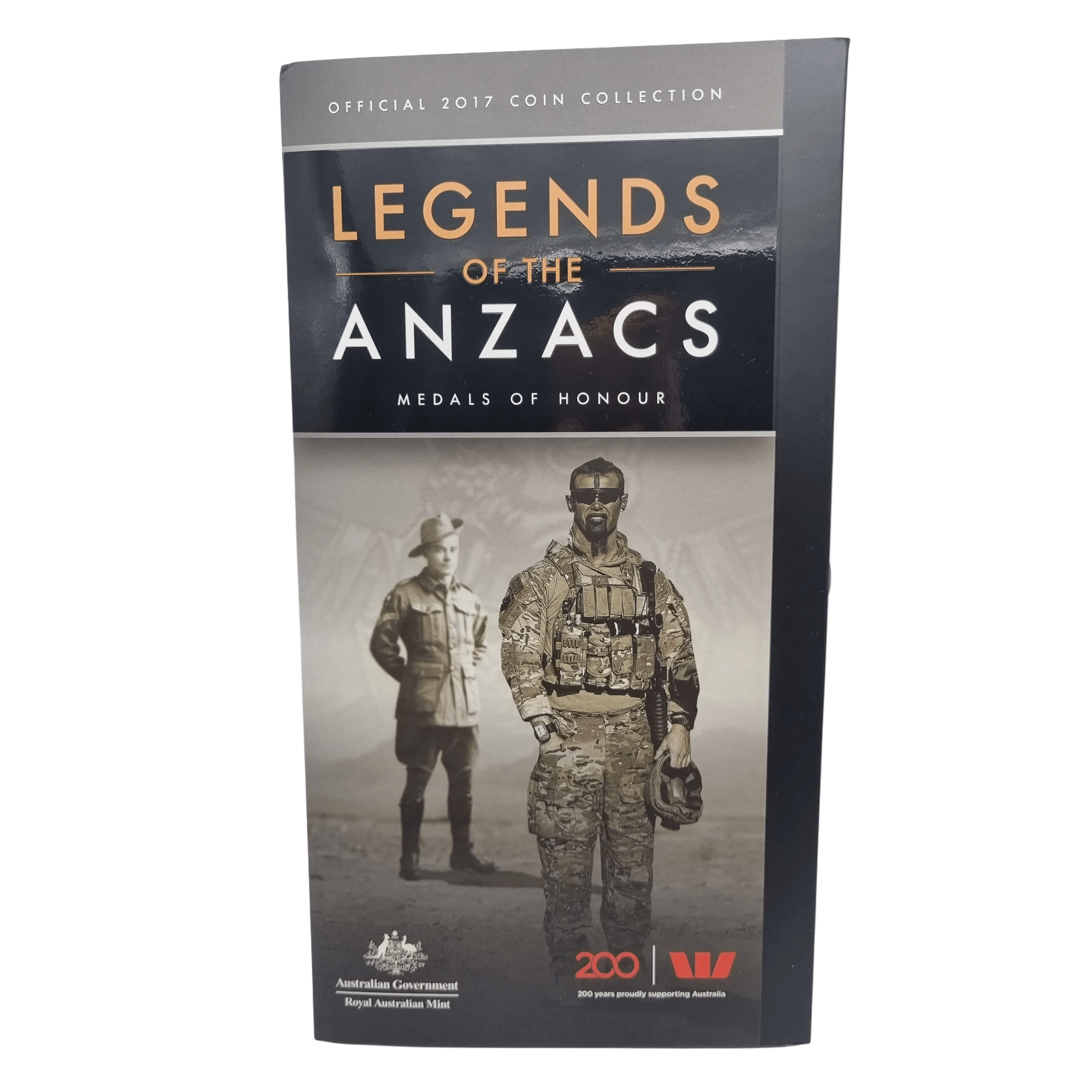 Royal Australian Mint: Legend Of The ANZACS Official 2017 14 Coin Collection In Folder