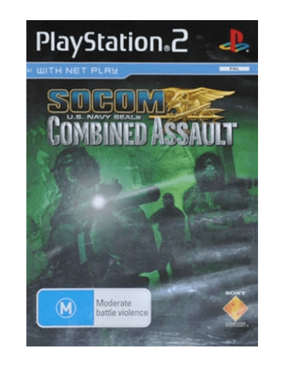 Socom U.S Navy Seals : Combined Assault PlayStation 2 Game – Acceptable With Manual