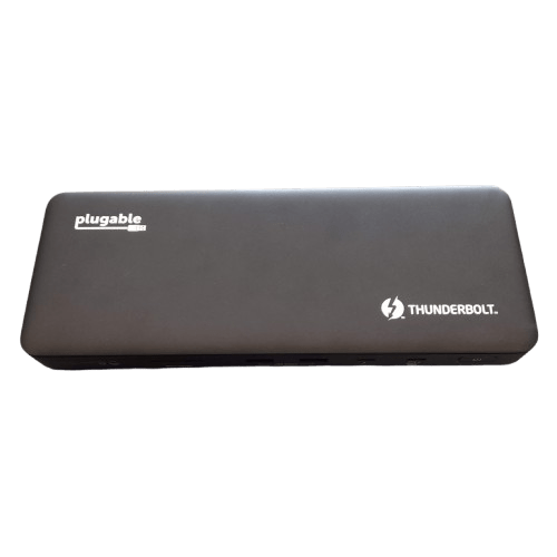 Plugable Thunderbolt 4 Dock for 4K Dual Monitors or Single 8K, 100W Laptop Charging