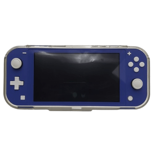 Nintendo Switch Lite HDH-001 Blue – Handheld Console with Clear Case (No Charger)