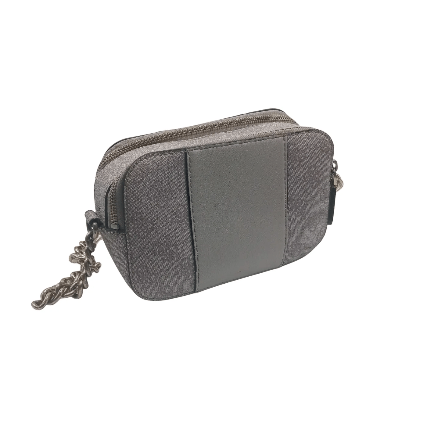 Guess Women’s Noelle Camera Crossbody Handbag Powder Logo Print (AP787914) *Small Stain On Inside*