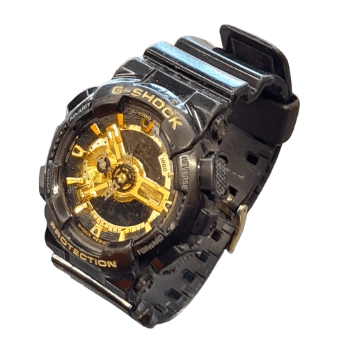 G-Shock Watch GA110GB-1A ( Black & Gold )With Tin