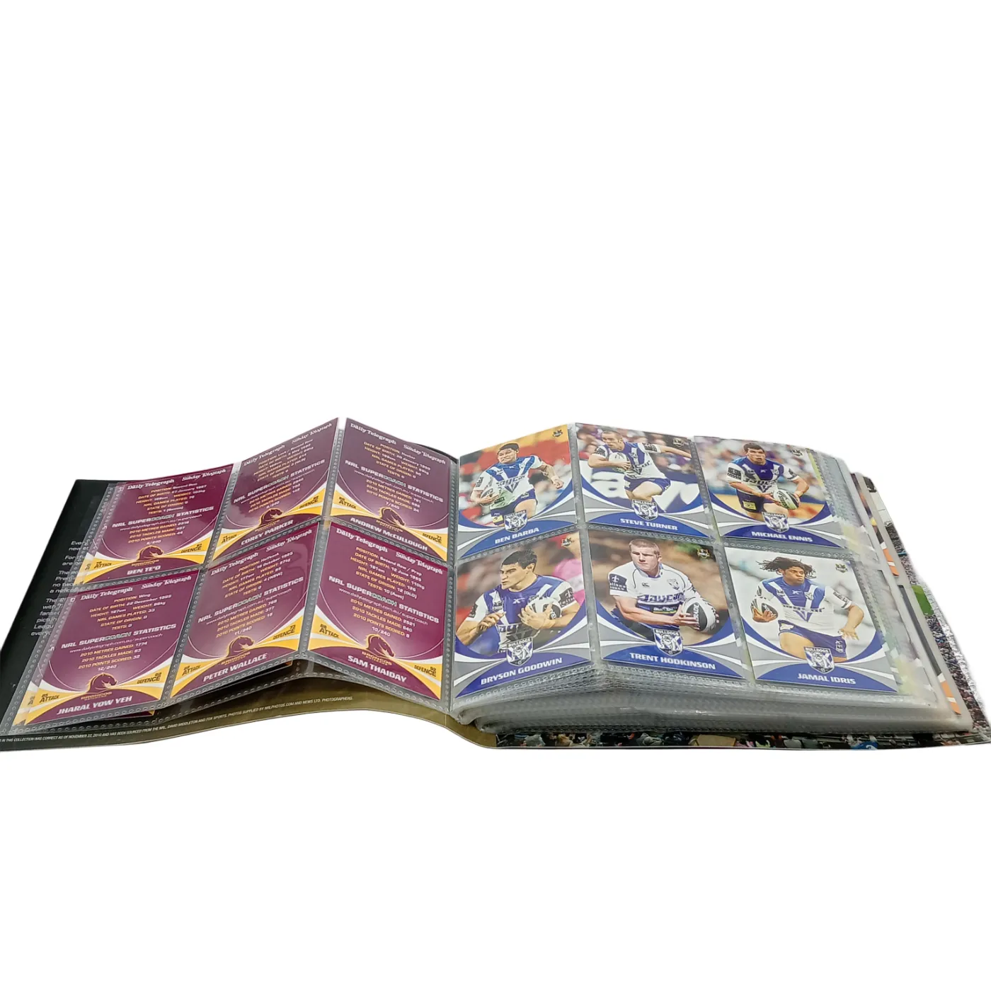 NRL Collector Cards Folder 2011 – Black Edition (WR 1330766)