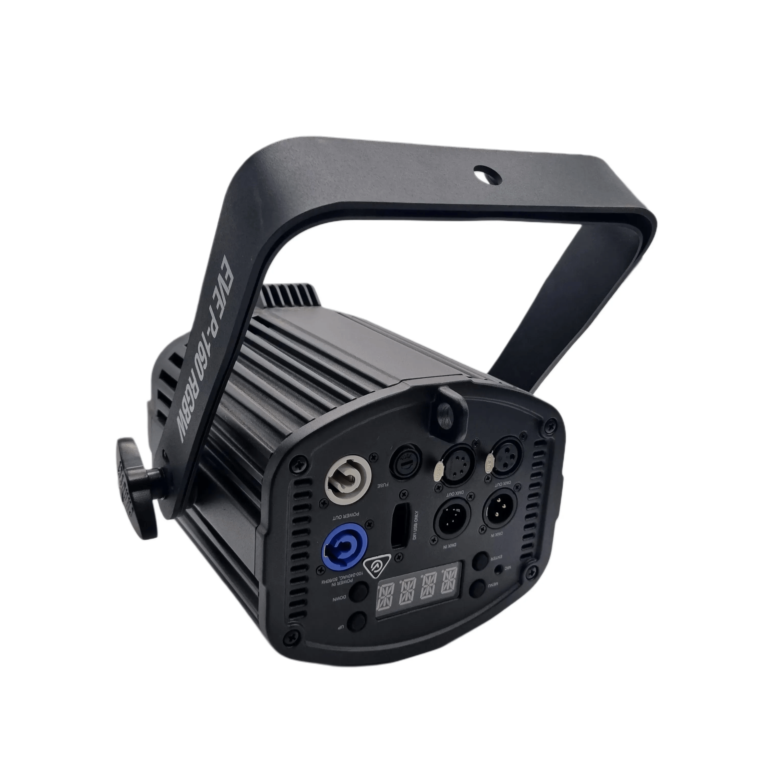 EVE P-160 RGBW Spotlight in box + Lense Cover + Bracket + Power Cord