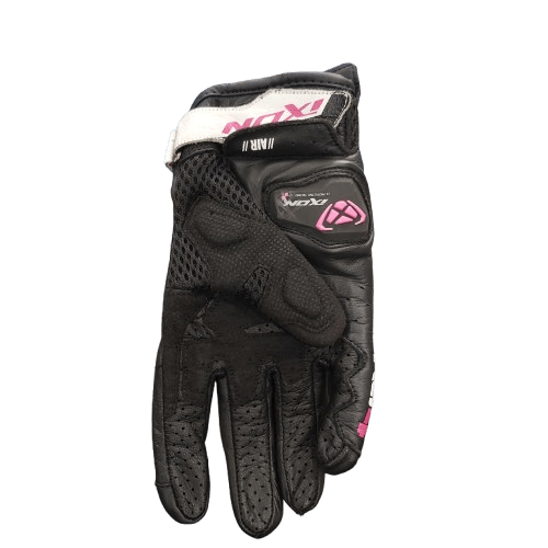 Ixon RS4 Air L Motorcycle Gloves Size Small, Black, White & Pink