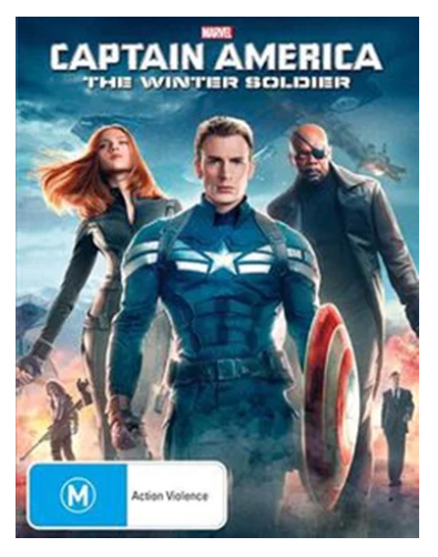 Captain America The Winter Solider Blue Ray Good Condition