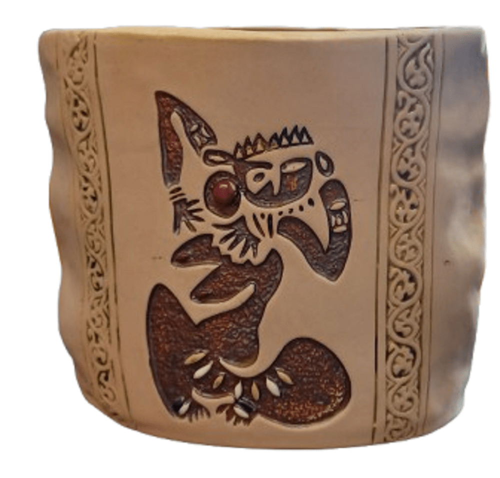 Ceramic Vase with Image