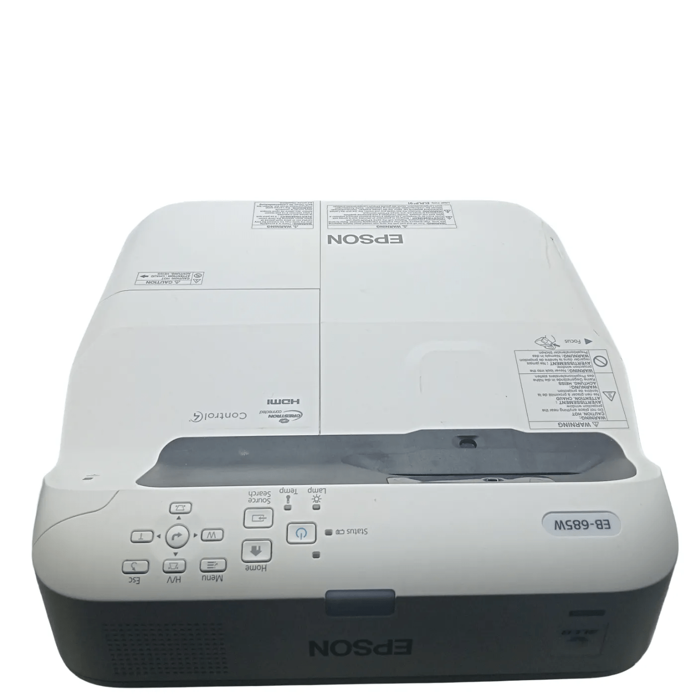 Epson EB-685W HDMI VGA Ultra Short Throw Projector *Power Cord Included* (WR 1345299)