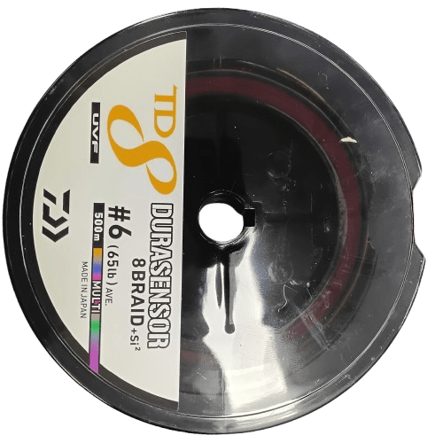 Durasensor Braided Fishing Line #6 65Lb 500M – Good Codnition (CP) Durasensor Braided Fishing Line #6 65Lb 500M – Good Codnition (CP)