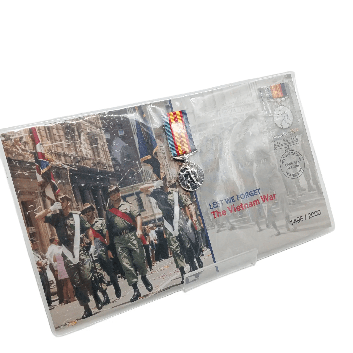 Australia Post Medallion & Stamp: Lest We Forget – The Vietnam War (WR 1355924)