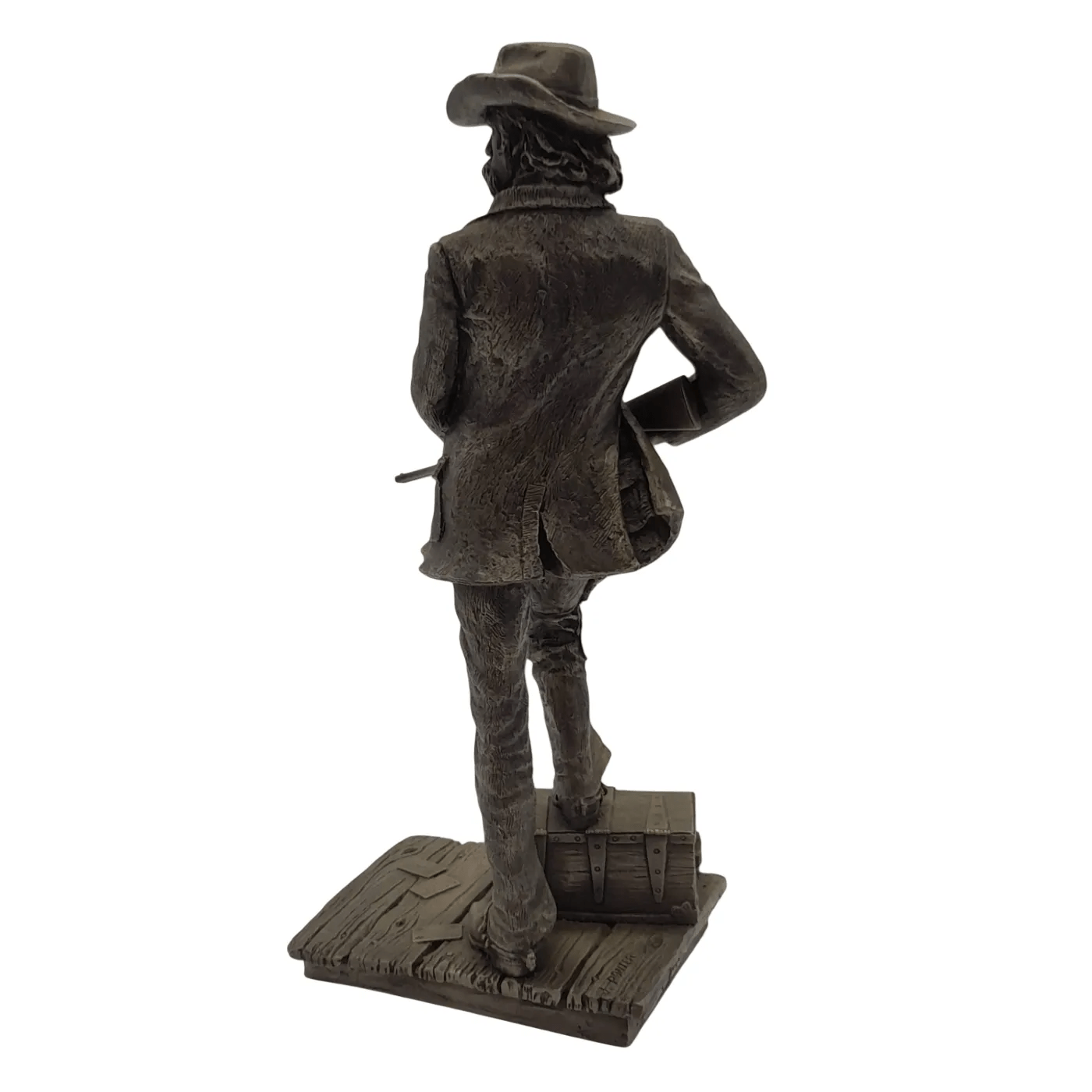 FINE PEWTER STATUE  THE LAWMAN BY JIM PO SILVER     *Available At Wollongong*