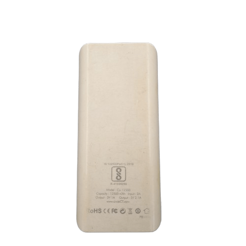 Circle Portable Charger 12500Mah With Micro And Apple Cords