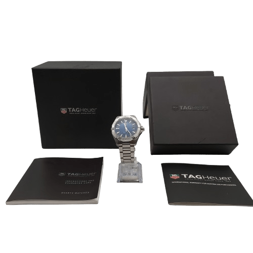 Mens Tag Heuer Watch Way112BA091 With Box And Books
