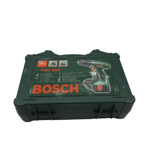 Bosch Drill Kit PSR1200 Green With 2 x Batteries And Charger (NA )