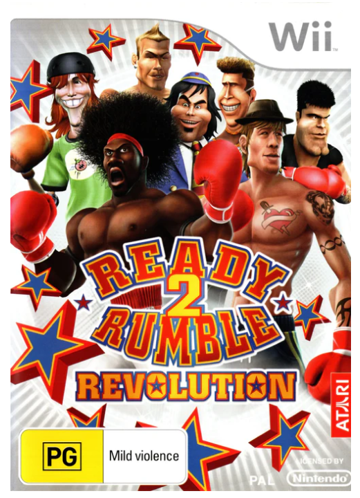 Ready 2 Rumble Revolution Wii Game Good wityh Manual