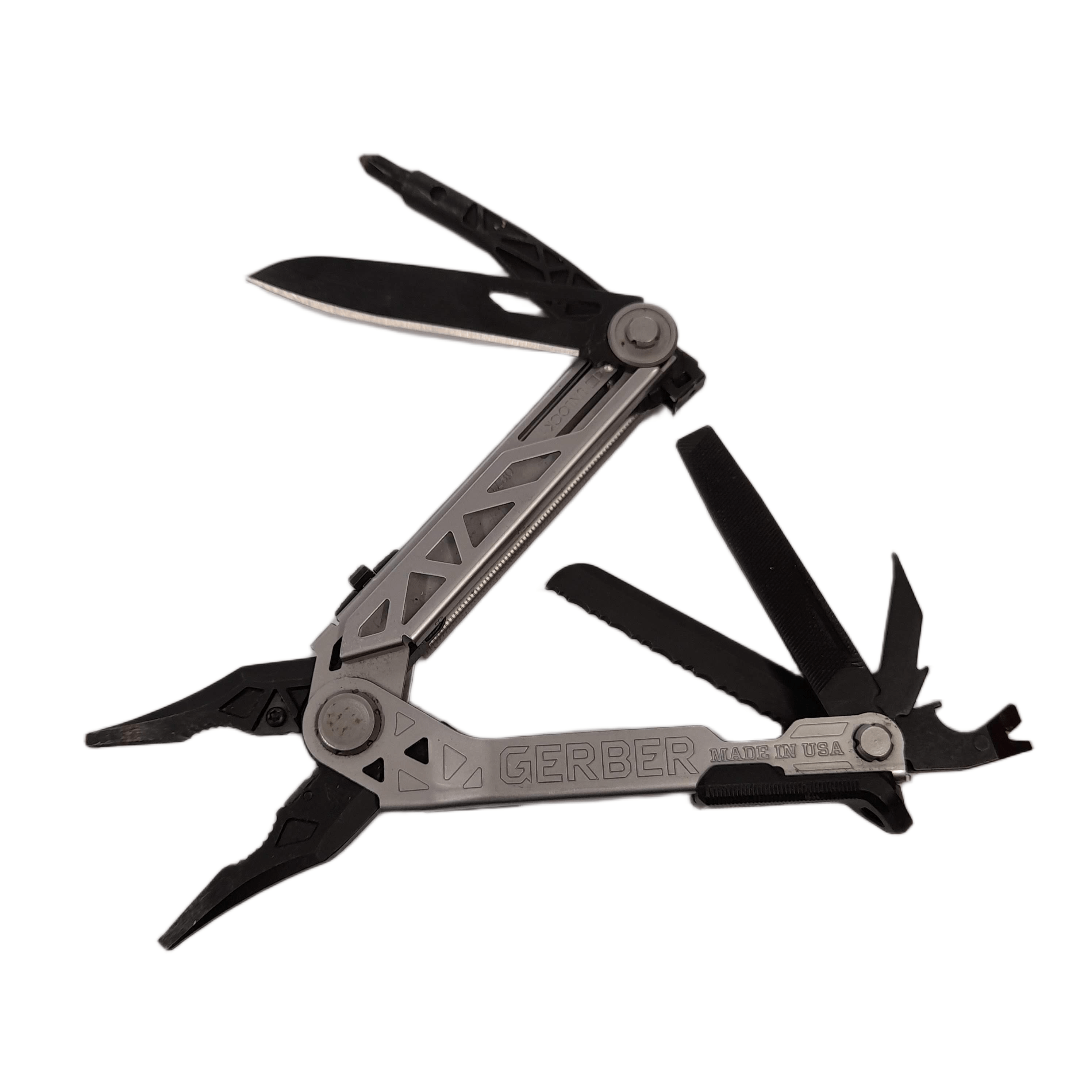 Gerber Stainless Steel Multi-Tool with Carry Pouch – Made in USA  (WR1353688)