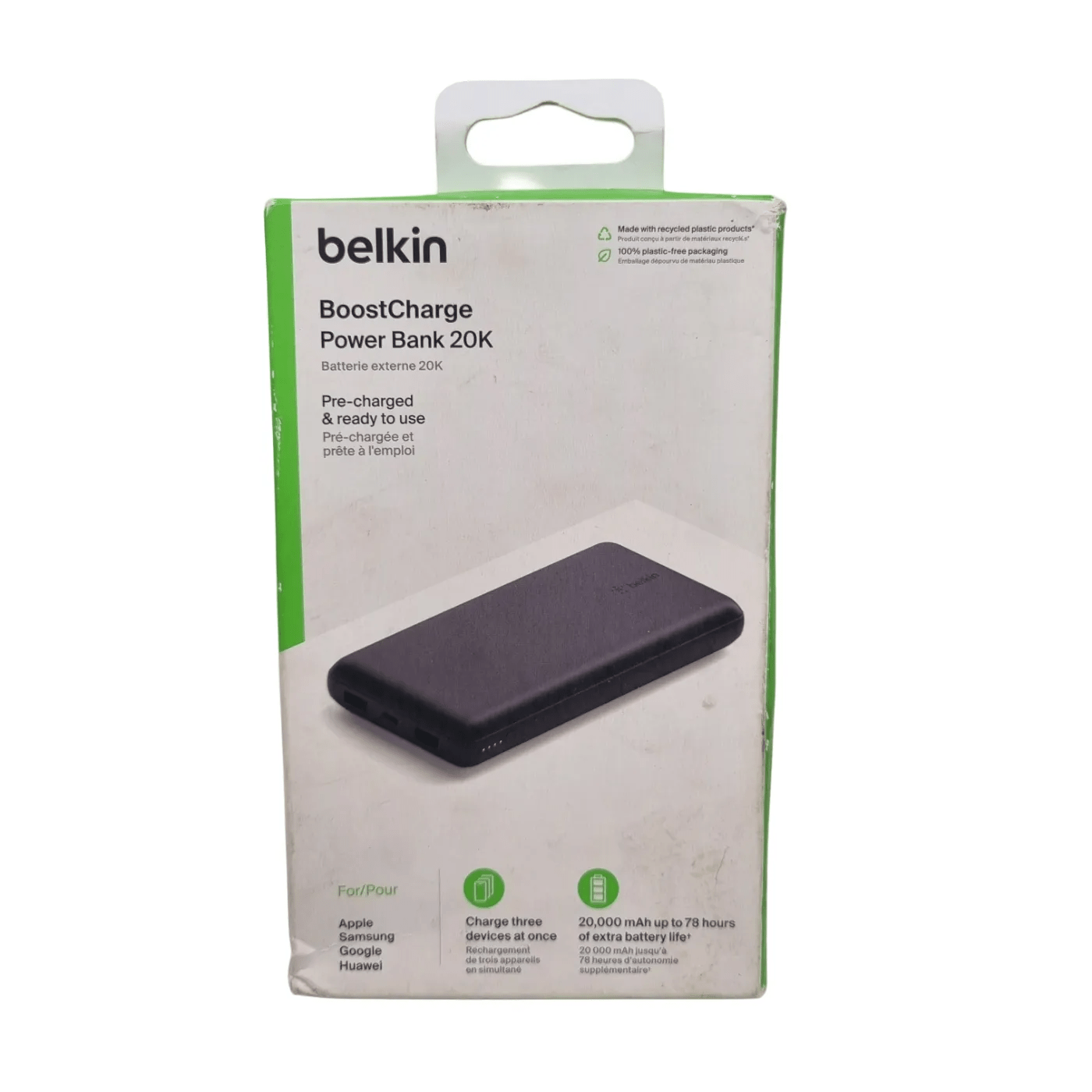 Belkin BoostCharge Power Bank 20K – As New in Box