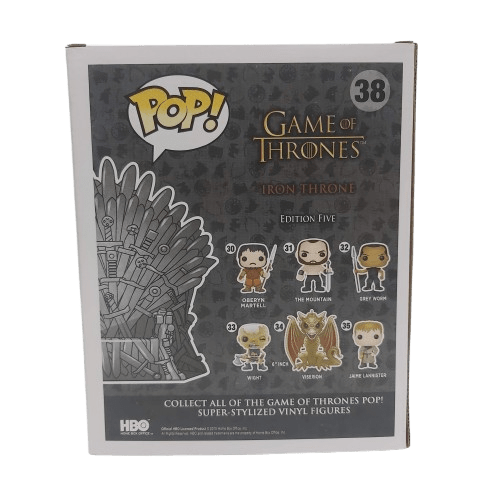 Funko Pop! Game of Thrones 6″ Iron Throne (New York Comic Con Limited Edition, Rare, Vaulted, In Box)