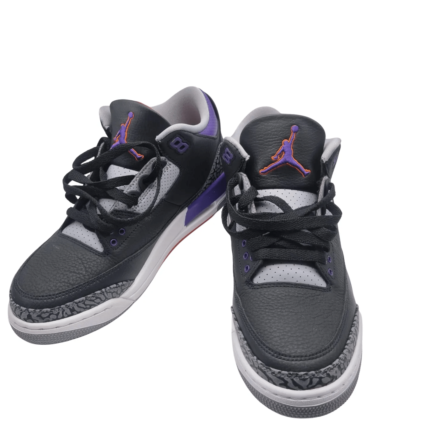 Air Jordan 3 Retro Back Court Purple Shoes – Size: US 9