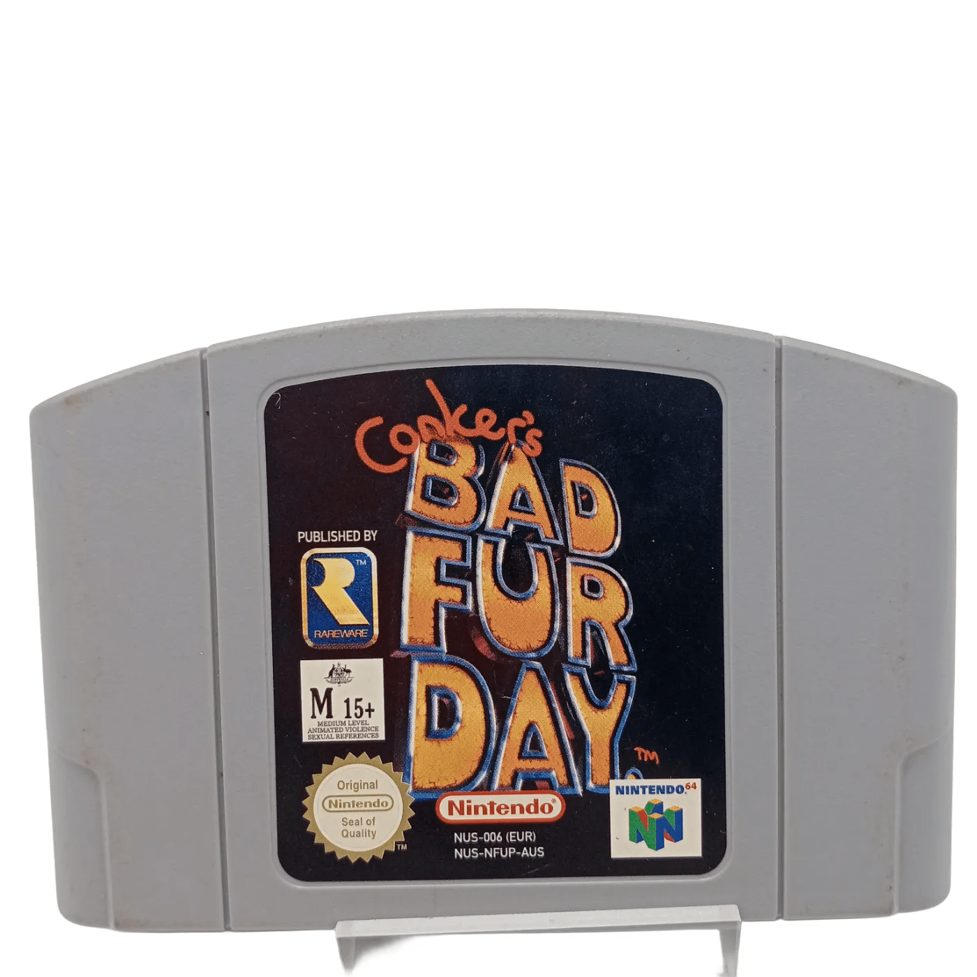 Conker’s Bad Fur Day – Nintendo 64 Game (Grey Cartridge)   (WR 1349943)