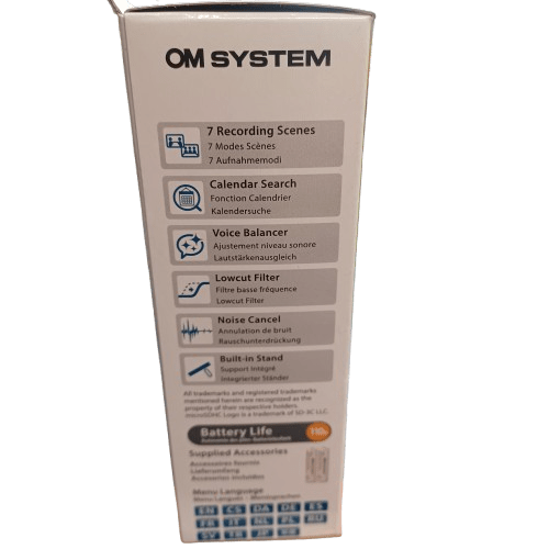 OM-Systems WS-883 Voice Recorder Silver (LE 1338890)