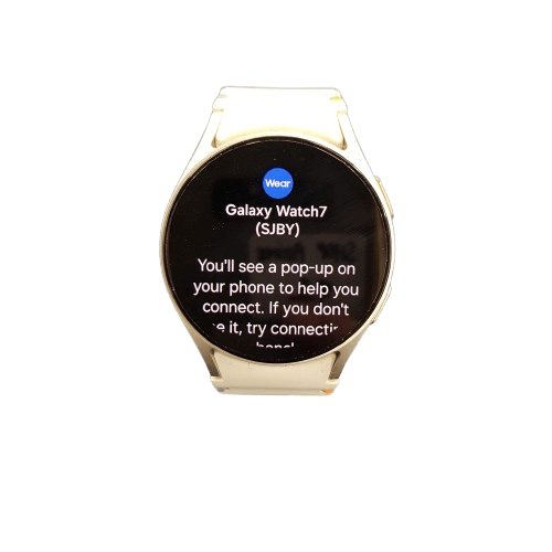 Samsung Galaxy Watch 7 SM-L305F, BT + LTE, Cream, Very Good Condition, With Box, Charger + Straps (MR 1358505)