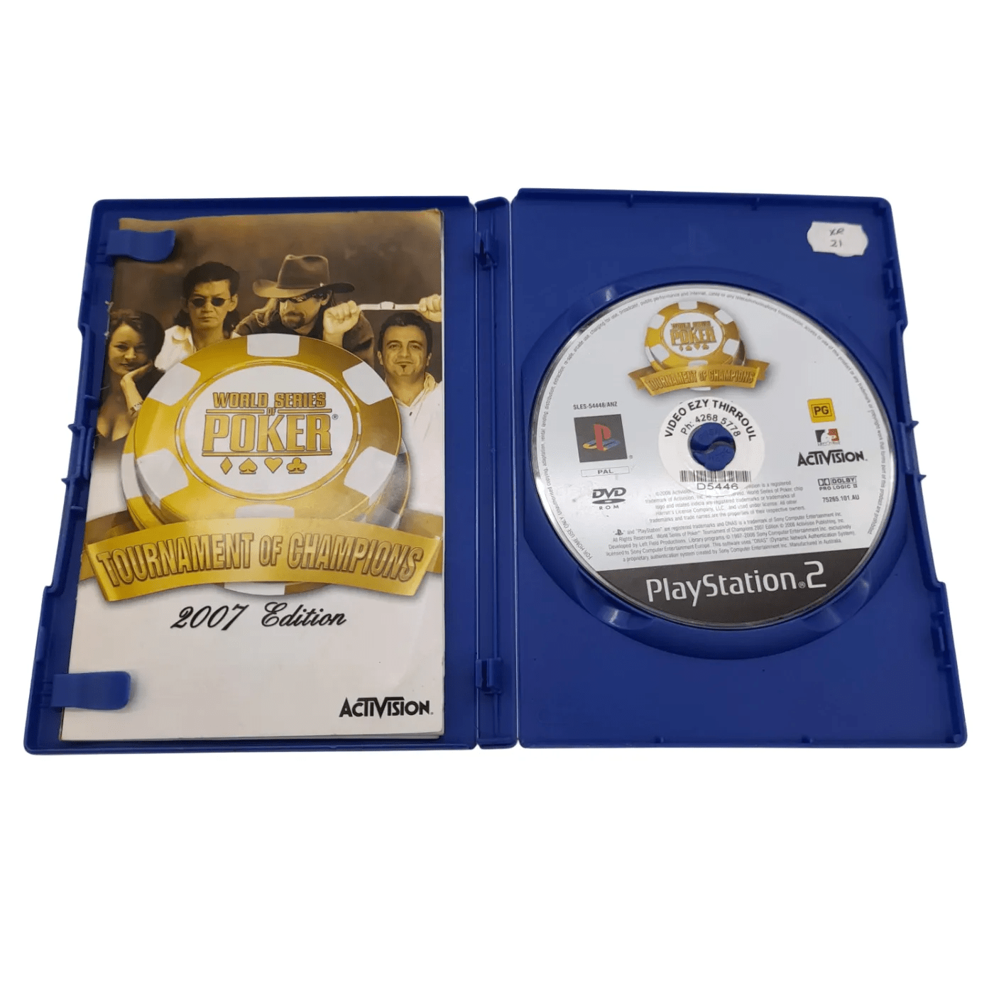 World Series Of Poker – PlayStation 2 Game – WL 1349906
