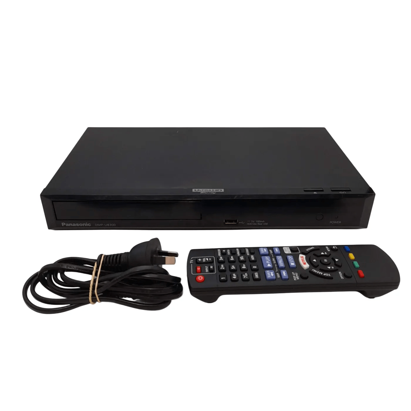 Panasonic Blu-ray Player Ultra HD DMP-UB300 With Remote – WR 1355958