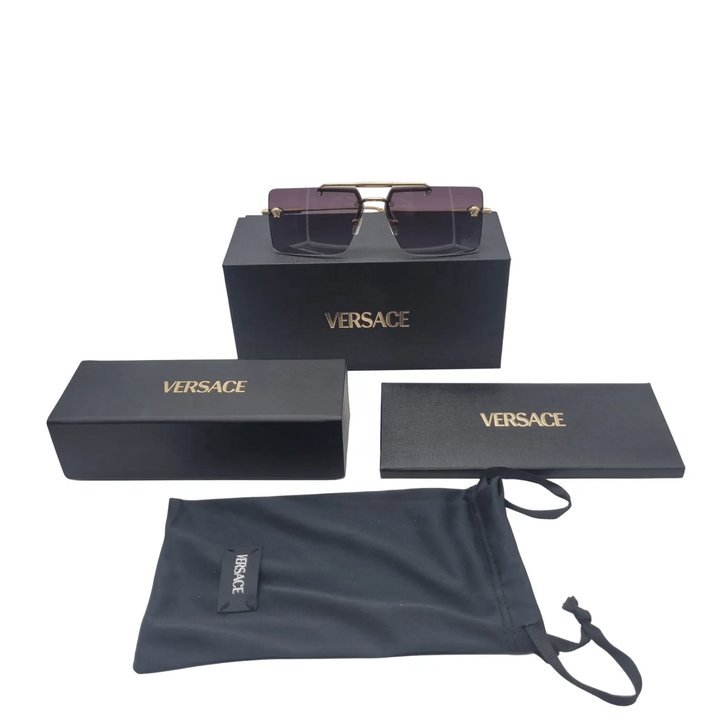 Versace Sunglasses 2245 with Accessories