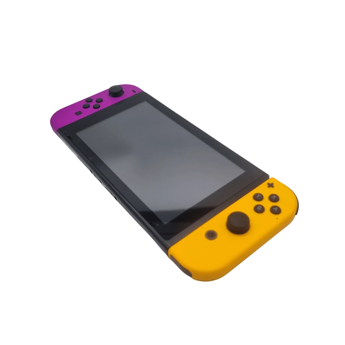 Nintendo Switch Console (HAC-001) – Purple & Yellow Joy-Cons + Case & Charger  (WR 1344038)