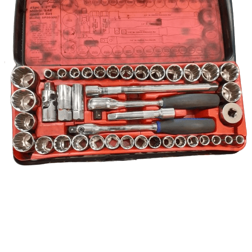 SP Tools 41 Pce Tool Set 1/2 Dr Metric/SAE Socket Set