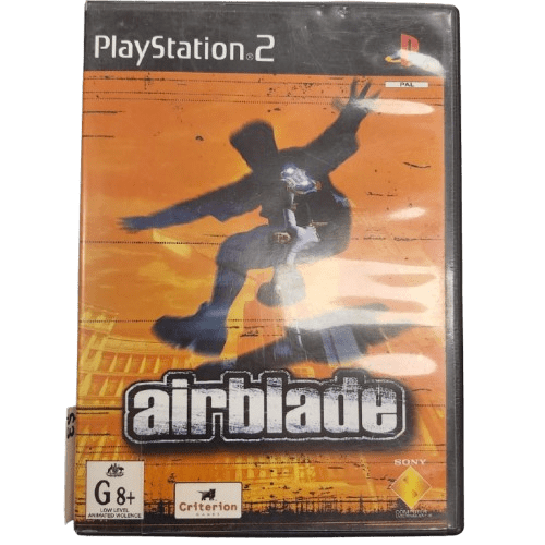 Playstation 2 Game Air Blade, Average Condition With Case & Manual