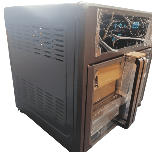 Healthy Choice 25L 1700W French Door Digital Air Fryer Convection Oven Trays/Racking are included with Booklet