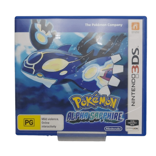 Pokemon Alpha Sapphire Nintendo 3DS in case (NA)