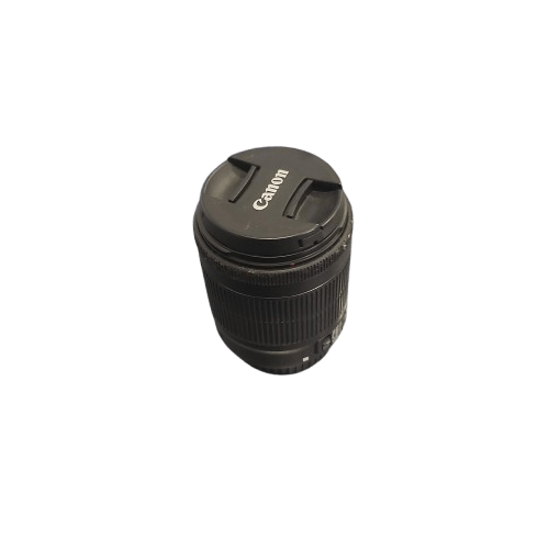Canon Lens 18-55mm With Black Caps