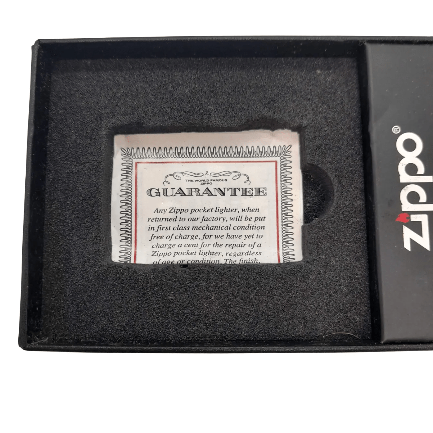 ZIPPO Lighter – Gold Snake Coil Design (with Box)
