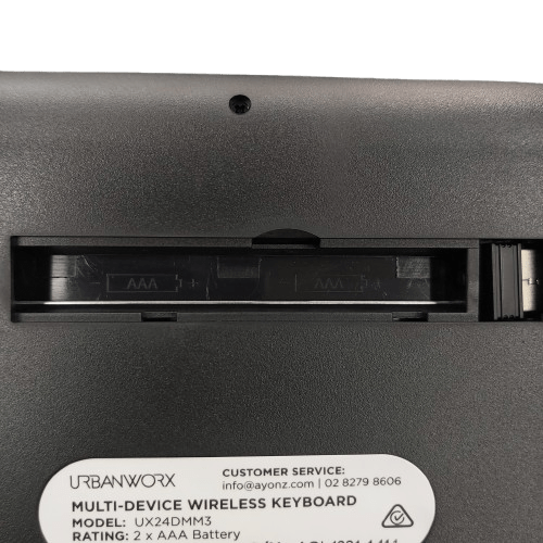 Verve Wireless Keyboard Round Keys – Like New In Box