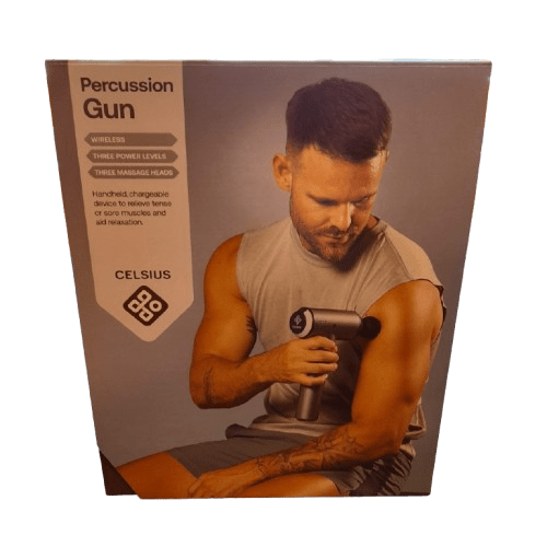 Celsius Percussion Gun With Accessories