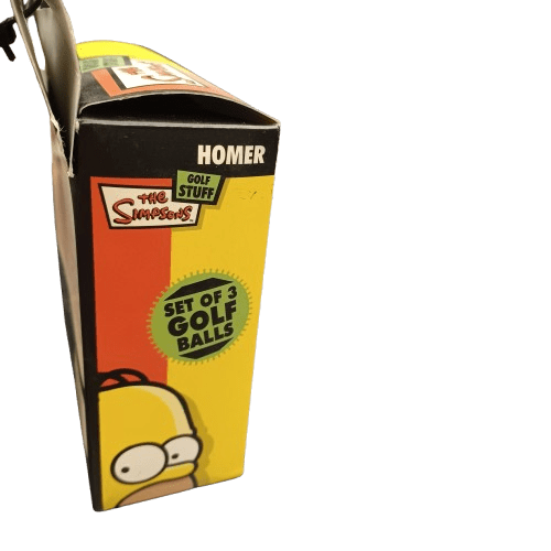 The Simpsons Golf Stuff Set of 3 Golf Balls (WR)
