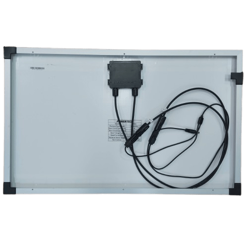 Powertech 12V 40W Monocrystalline Solar Panel – PV Plug, 900mm Cable