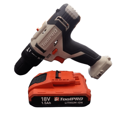 ToolPRO 18V Drill Driver Kit  ( Drill & Battery 1.5AH) (MR)