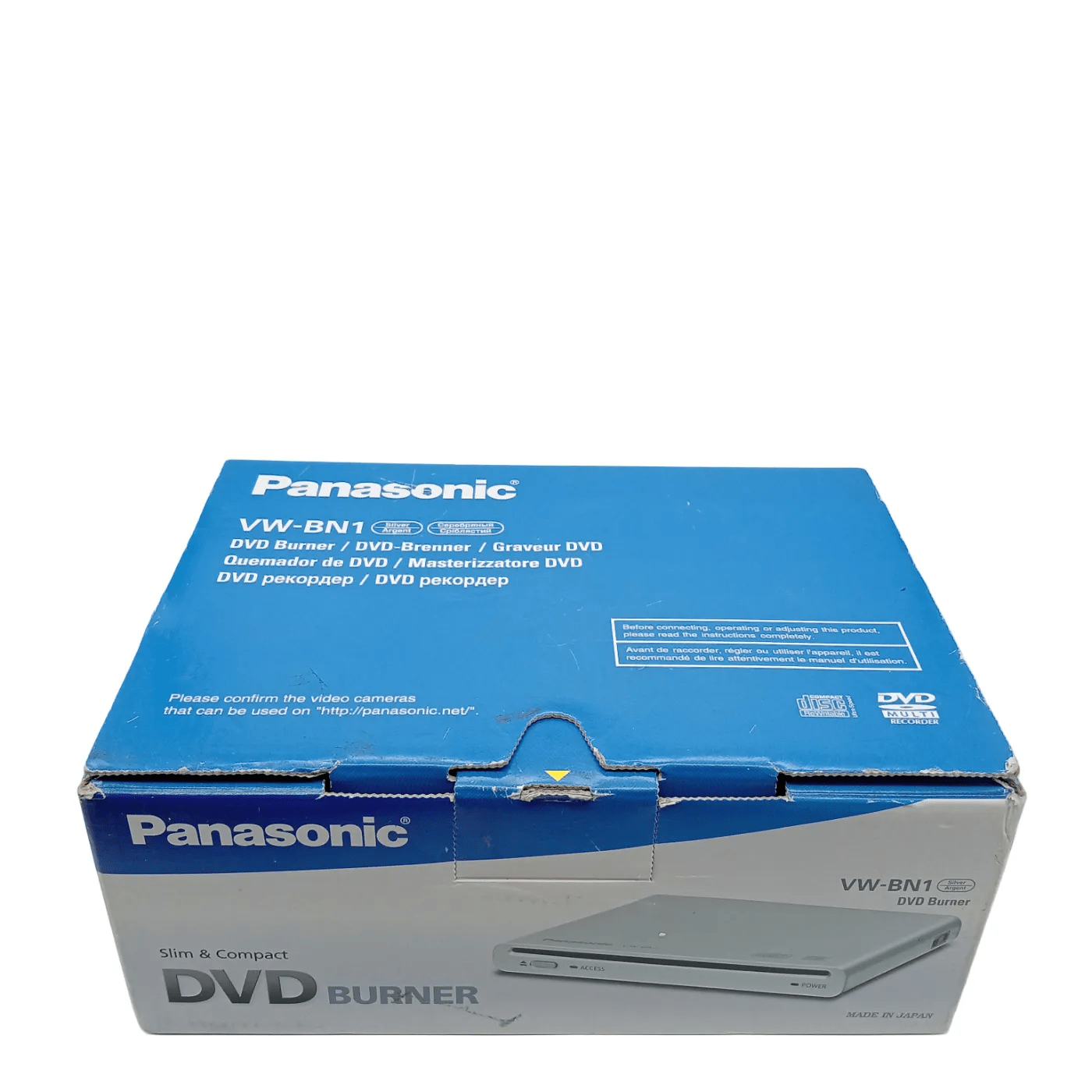 Panasonic VW-BN1 CD DVD Burner In Box + Cables (WR 1342627)